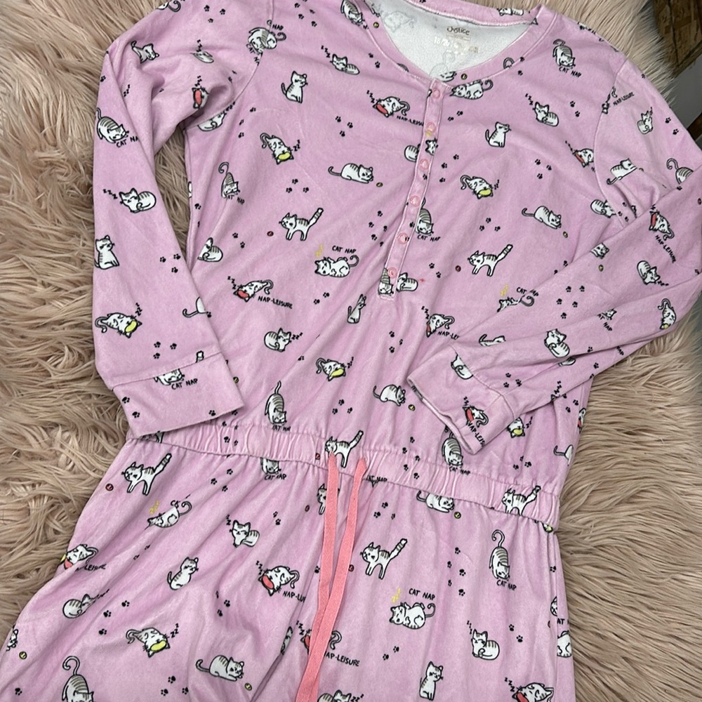 Kitty Sleep Romper